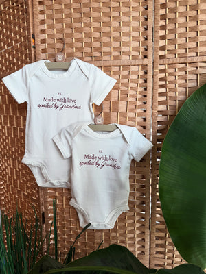 Grampsly - Baby Romper Short Sleeved